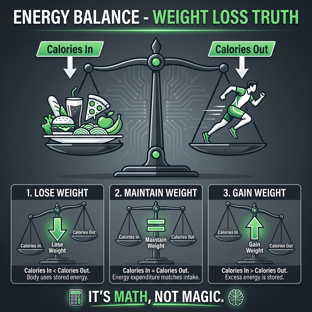 Calories In vs Calories Out: The Truth Nobody Wants to Hear