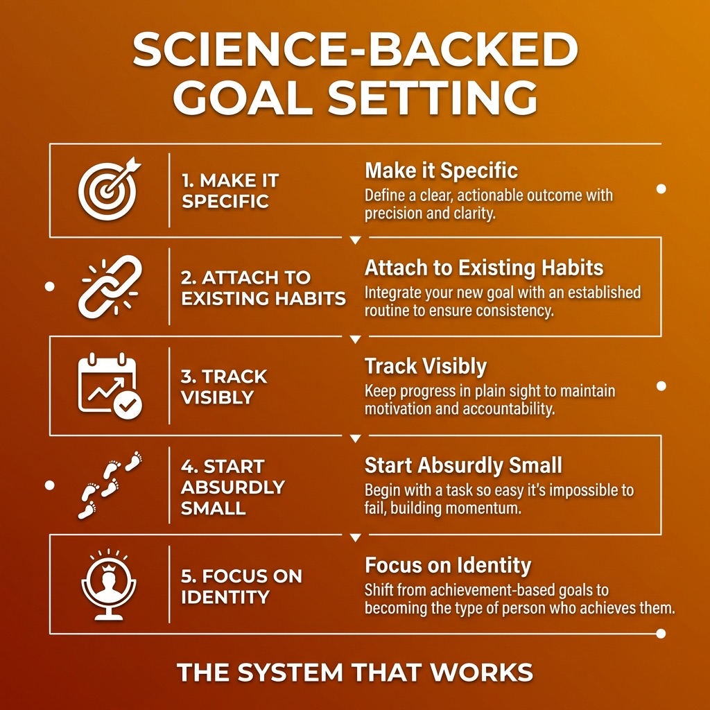 How to Actually Stick to Your Goals (Science-Backed)