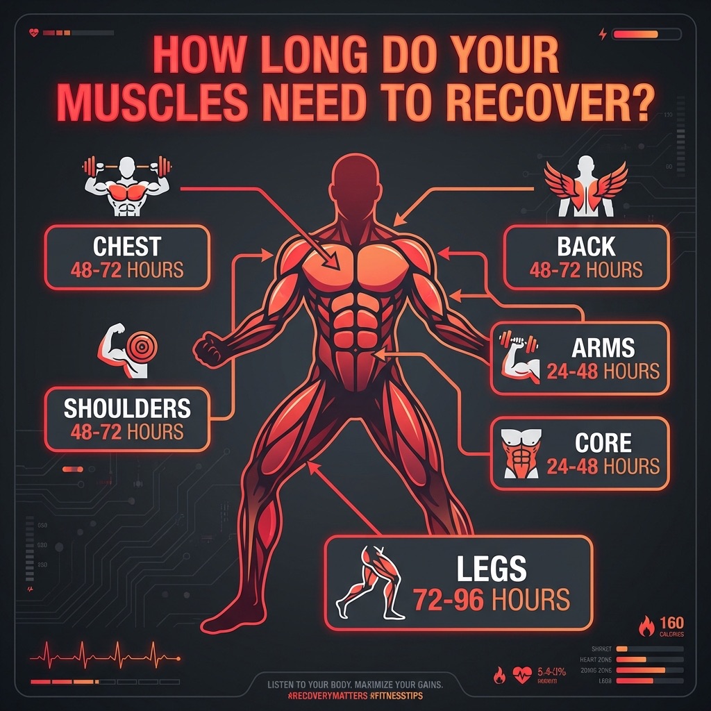 Rest Days: How Much Recovery Do Your Muscles Actually Need?